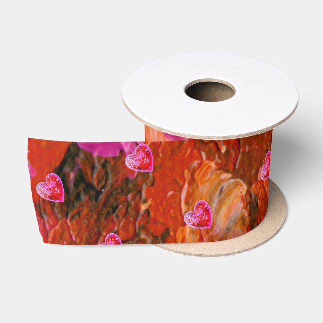 Ruban En Satin Valentine Reds (Bobine)