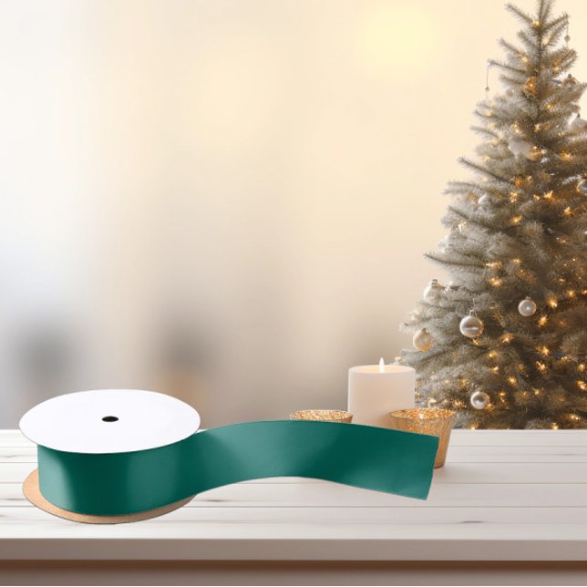 Ruban En Satin Vert bleu moyen tendance - Ruban satiné (Créateur téléchargé)
