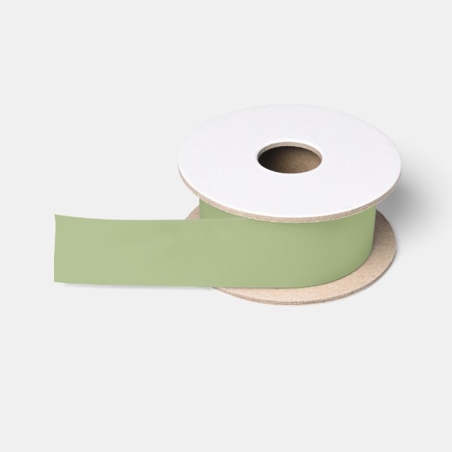 Ruban En Satin Vert de Pâques (Bobine)