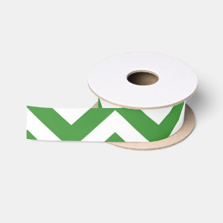 Ruban En Satin Vert foncé et chevron de mariage d'anniversaire bl