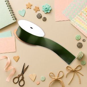 Ruban En Satin Vert pur