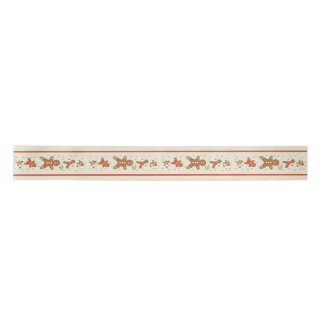 Ruban En Satin Vickie’s Gingerbread Parade-Cream