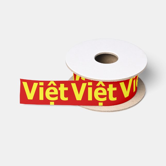 Ruban En Satin Viêt (Bobine)