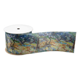 Ruban En Satin Vincent van Gogh - Oliviers : Ciel bleu vif