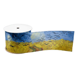 Ruban En Satin Vincent van Gogh - Wheatfield with Crows