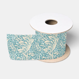 Ruban En Satin Vintage William Morris Arcadia Floral Sans Couture