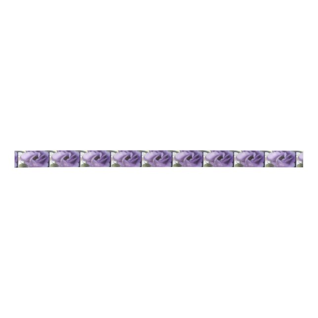 Ruban en satin violet de 1,5 po, (Devant)