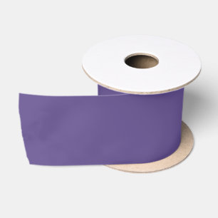 Ruban En Satin Violet Pourpre Ultra Solide