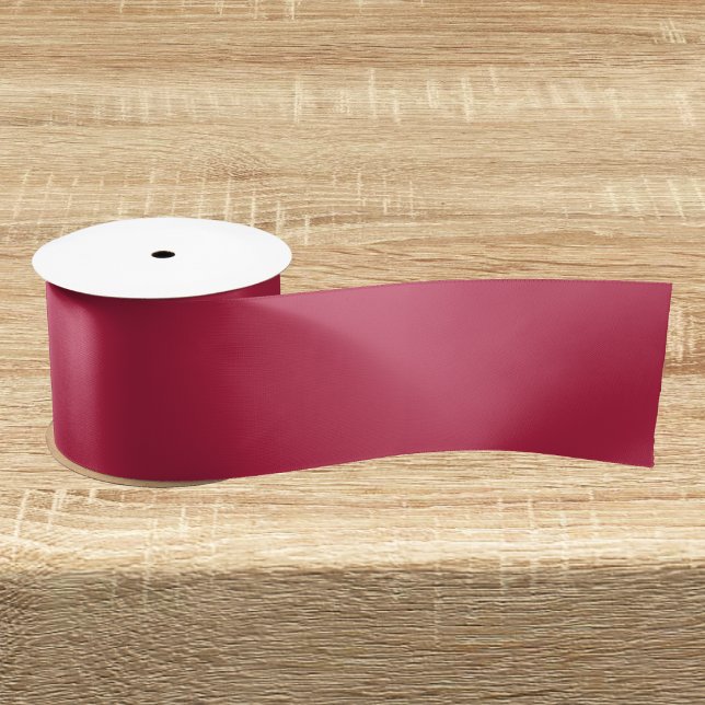 Ruban En Satin Viva Magenta couleur solide (Créateur téléchargé)