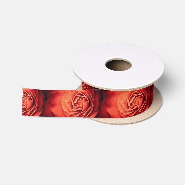 Ruban En Satin vivant rose (Bobine)