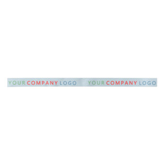 Ruban En Satin votre logo d'entreprise personnalisé  