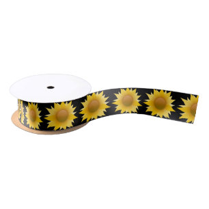 Ruban En Satin Vous êtes mon tournesol