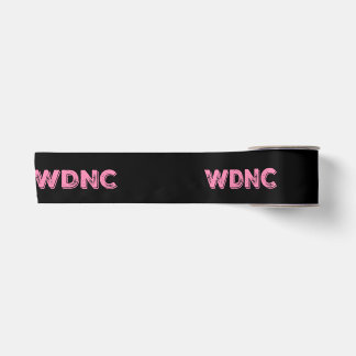 Ruban En Satin WDNC Nous Ne Nous Intéressons Pas