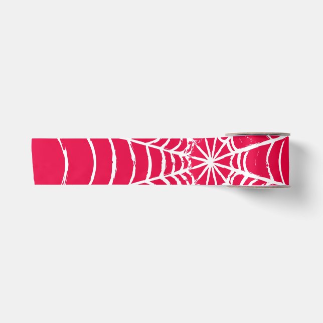 Ruban En Satin Web rose (Devant)