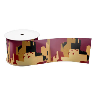 Ruban En Satin Western Southwest Pueblo WPA National