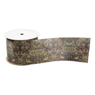 Ruban En Satin William Morris Bullerswood Tapisserie Faux