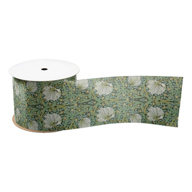 Ruban En Satin William Morris - Pimpernel (Bobine)