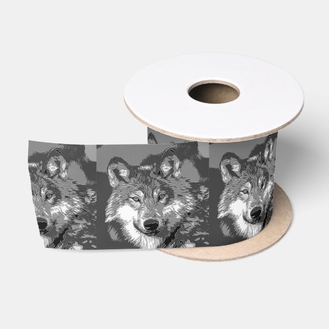 Ruban En Satin Wolf20151102 (Bobine)