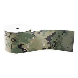 Ruban Gros-grain 3" Grosgrain Ribbon Marine Type III Trois Digital