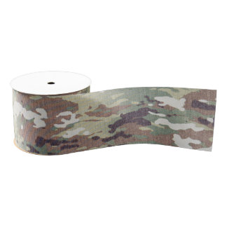 Ruban Gros-grain 3" uniforme Camoflau de l'armée OCP Camo de ruban