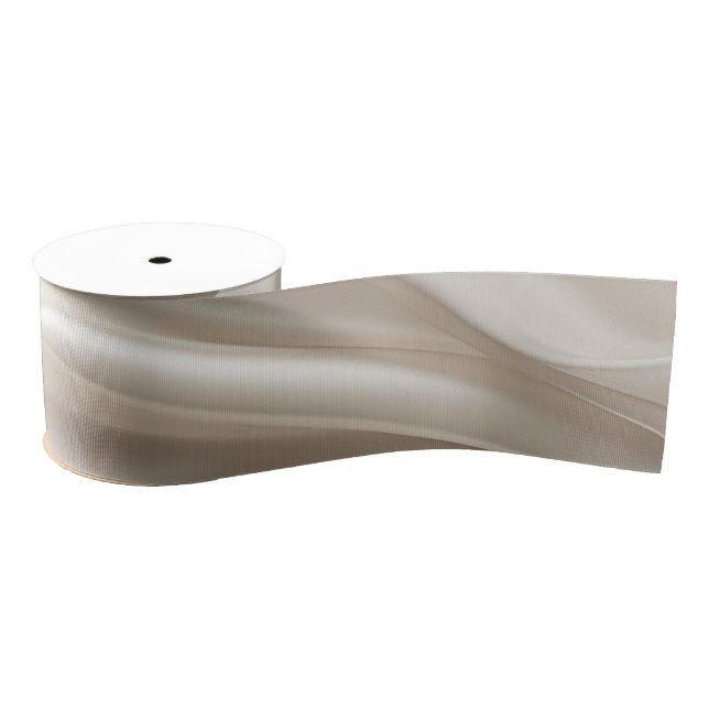 Ruban Gros-grain Assez Champagne Or Romantique Faux Satin Mariage (Bobine)