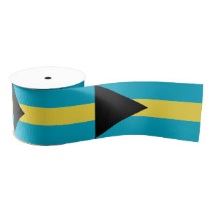Ruban Gros-grain Bahamas Flag & Bahamas travel, vacances/sports