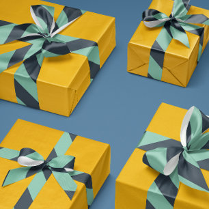 Ruban Gros-grain Bande large souple Marine et Mint Green