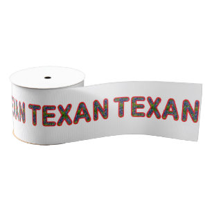 Ruban Gros-grain Bluebonnet Texan