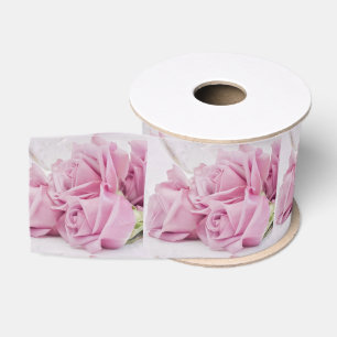 Ruban Gros-grain Bougies et Roses