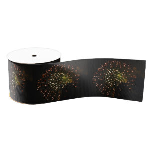 Ruban Gros-grain Boule de ruban Fireworks 4