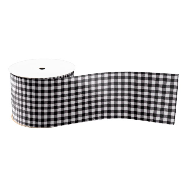 Ruban Gros-grain Buffalo Plaid Grosgrain Ribbon (Bobine)