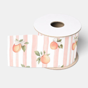 Ruban Gros-grain Cadeau pour Baby Shower sur le thème Pêche