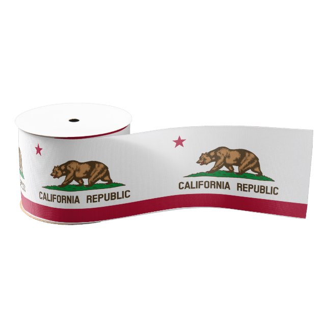 Ruban Gros-grain California Flag & America États États-Unis Voyage/ (Bobine)