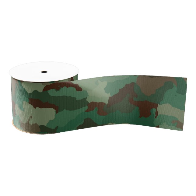 Ruban Gros-grain Camo (Bobine)