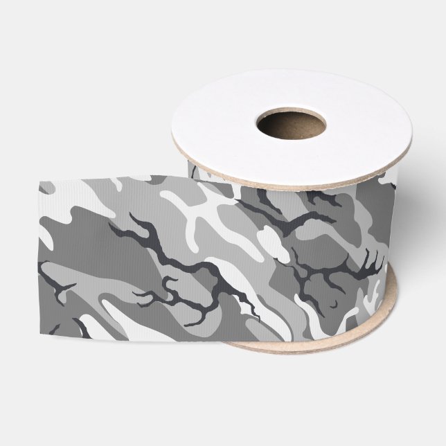 Ruban Gros-grain Camo urbain (Bobine)