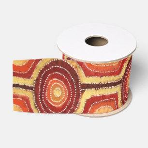 Ruban Gros-grain Camp de Corroboree Ribbon