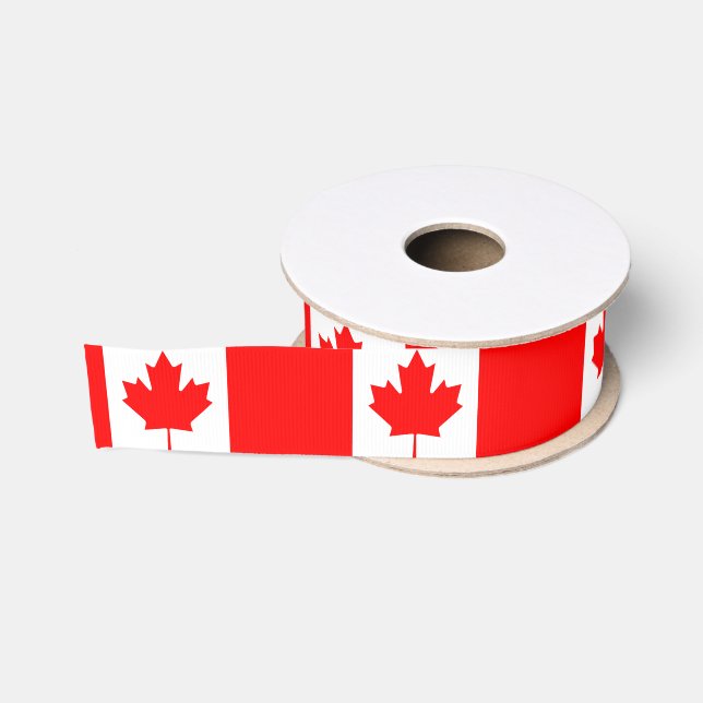 Ruban Gros-grain Canada (Bobine)