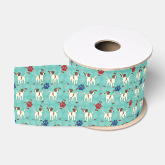 Ruban Gros-grain Carton Jack Russell Terrier
