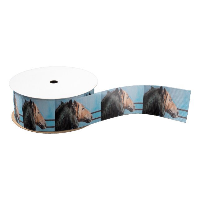 Ruban Gros-grain Chevaux/Cabalos/Horses (Bobine)