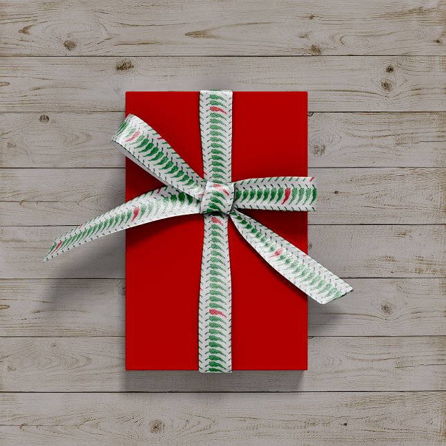 Ruban Gros-grain Chili Motif Pepper (Créateur téléchargé)