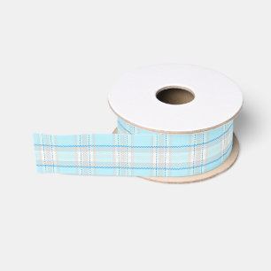 Ruban Gros-grain Cieux de plaid