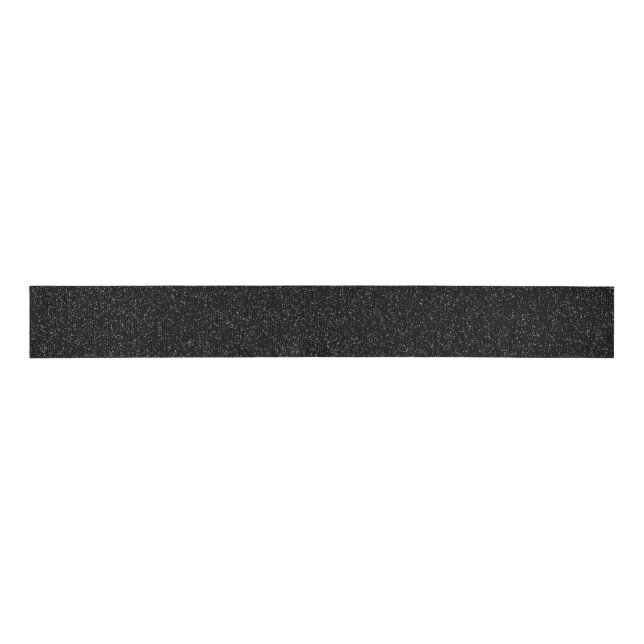 Ruban Gros-grain Collection Valentine Parties scintillant noire (Devant)