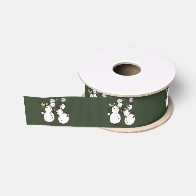 Ruban Gros-grain Combat de neige (Bobine)