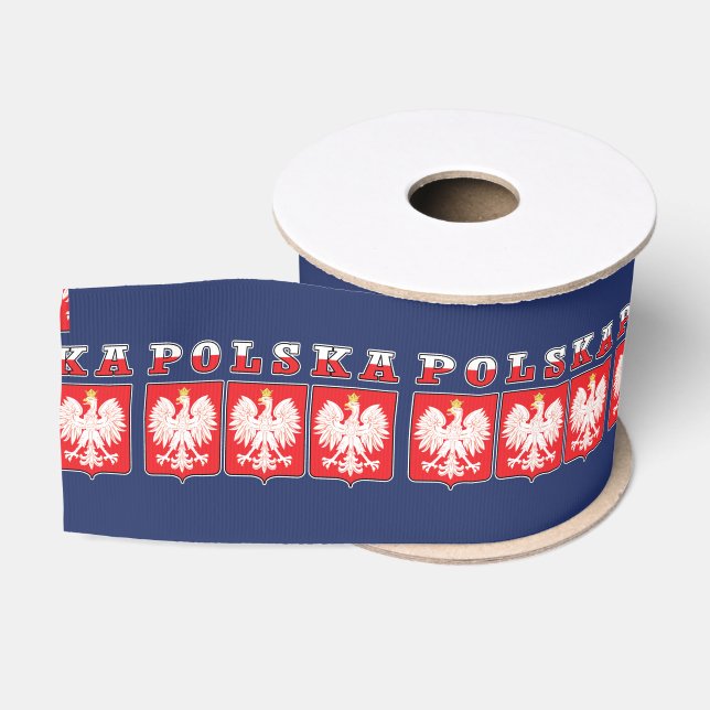 Ruban Gros-grain Comté de Polska (Bobine)
