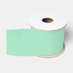 Ruban Gros-grain Couleur unie vert mousse moderne