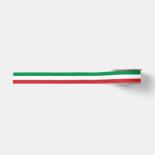 Ruban Gros-grain Couleurs du drapeau italien 1,5 po