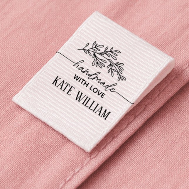 Ruban Gros-grain Coupe et couture Faite main avec amour Sur mesure (Créateur téléchargé)