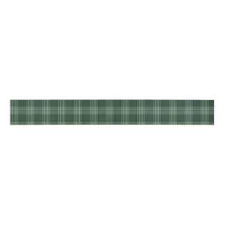 Ruban Gros-grain Dark Red Tartan Plaid