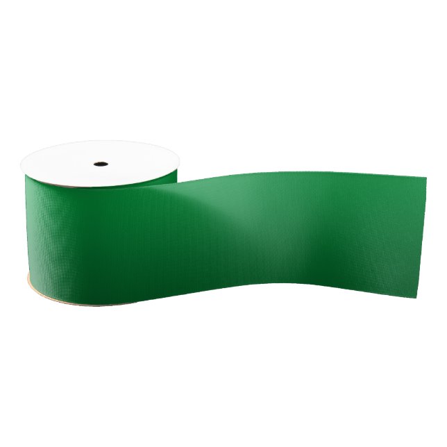 Ruban Gros-grain Dégradé de vert Kelly (Bobine)