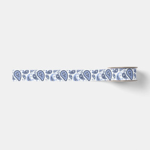 Ruban Gros-grain Dessin imprimé paisley floral complexe
